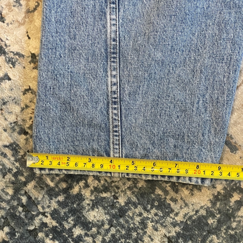Apiece Apart Blue Wide Leg Jeans - Picture 9 of 10
